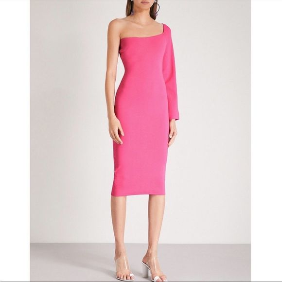 Solace London Dresses & Skirts - Solace London Fiorella Bodycon One Sleeve Dress size 2
